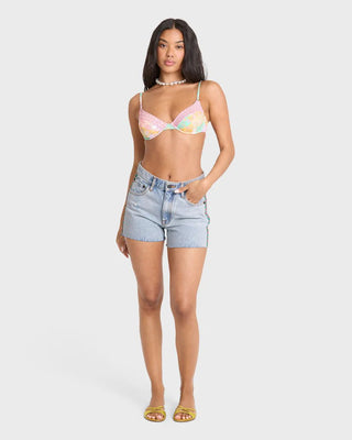 BILLABONG Sling Trim Denim Shorts - Alda Blue - The Salty BabeDenim Shorts