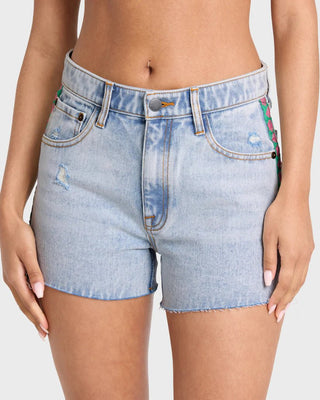 BILLABONG Sling Trim Denim Shorts - Alda Blue - The Salty BabeDenim Shorts