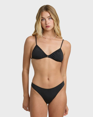 BILLABONG Sol Searcher Hike Medium Bikini Bottom - Black Pebble - The Salty BabeSwim Bottoms