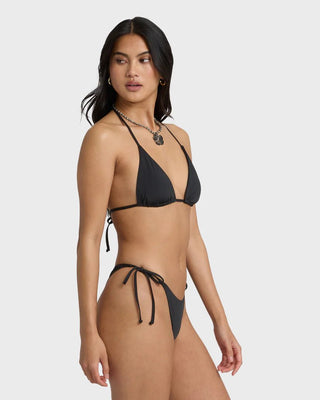 BILLABONG Sol Searcher Remi Triangle Bikini Top - Black Pebble - The Salty BabeSwim Tops