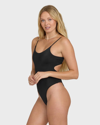 BILLABONG Sol Searcher Sloane One Piece Swimsuit - Black Pebble - The Salty BabeOne Piece Swimsuits