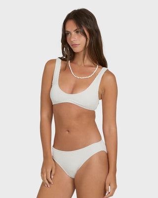BILLABONG Summer Hi-Lowrider Full Bikini Bottom - Salt Crystal - The Salty BabeSwim Bottoms