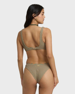 BILLABONG Summer Hi Yd Hike Medium Bikini Bottom - Bay Blue - The Salty BabeSwim Bottoms