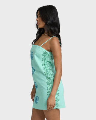 BILLABONG Sun Rays Mini Dress - Pool Blue - The Salty BabeDresses