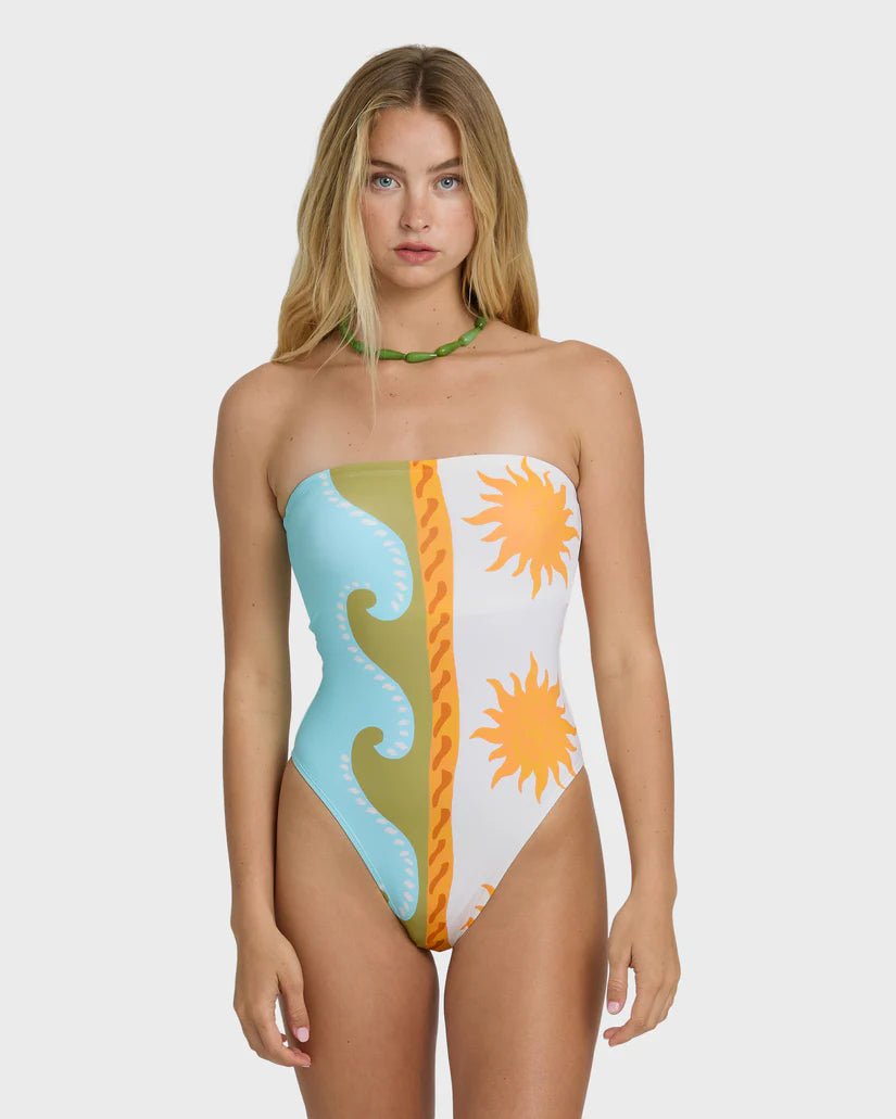 BILLABONG Sunblind Tully Hi One - Piece Swimsuit - Salt Crystal - The Salty BabeOne Piece Swimsuits
