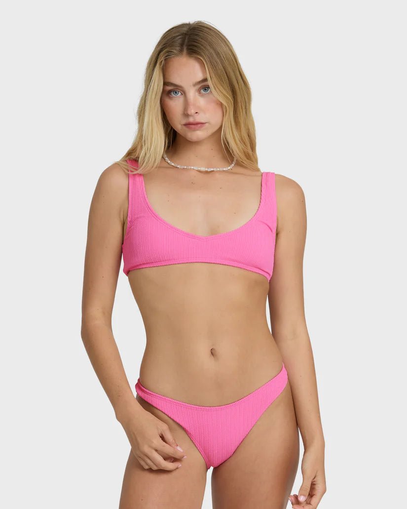 BILLABONG Sunrays Hike Medium Bikini Bottom - Guava - The Salty BabeSwim Bottoms