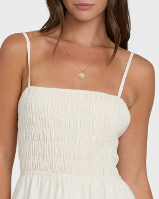 BILLABONG Suns Out Mini Dress - White Cap - The Salty BabeDresses