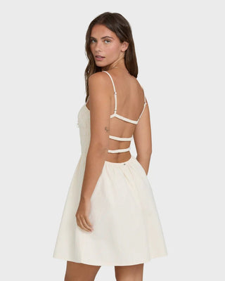 BILLABONG Suns Out Mini Dress - White Cap - The Salty BabeDresses