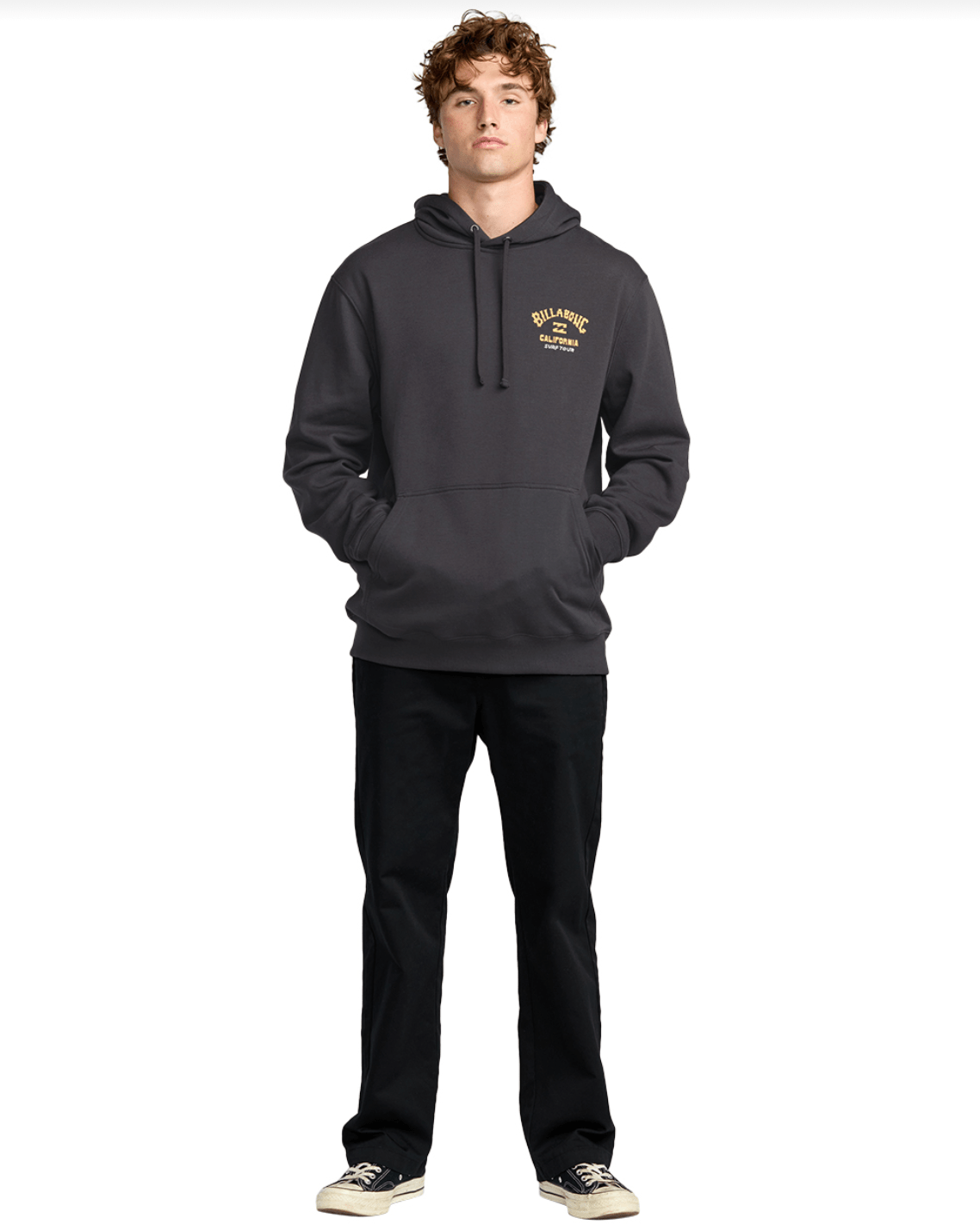 BILLABONG Surf Tour California Pullover Hoodie - Black - The Salty BabeHoodies