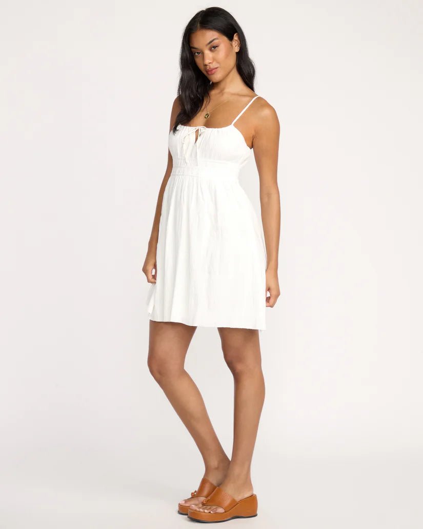 BILLABONG Sweet On You Mini Dress - Salt Crystal - The Salty BabeDresses