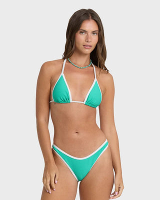BILLABONG Tanlines Bound Hike Bikini Bottom - Paradise Green - The Salty BabeSwim Bottoms