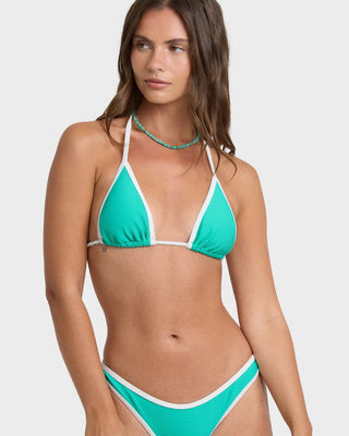 BILLABONG Tanlines Bound Remi Triangle Bikini Top - Paradise Green - The Salty BabeSwim Tops