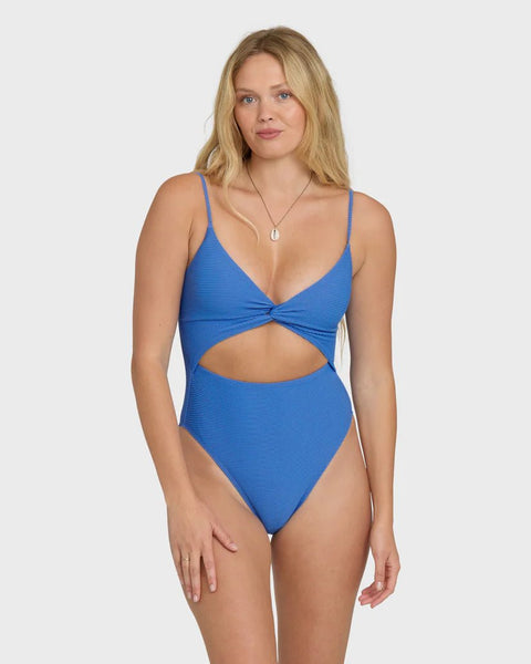 BILLABONG Tanlines Mika One-Piece Swimsuit - True Blue – The Salty