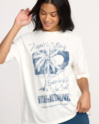 BILLABONG This Sunny Time Tee - Salt Crystal - The Salty BabeTee Shirts