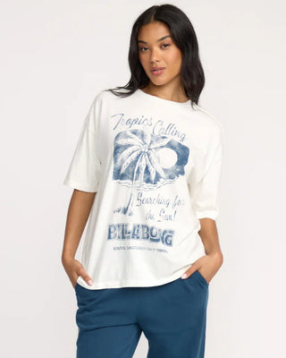 BILLABONG This Sunny Time Tee - Salt Crystal - The Salty BabeTee Shirts