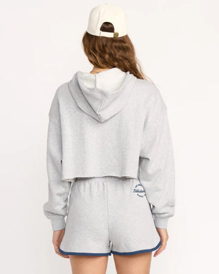 BILLABONG Triple Palms Hoodie - Heather Gray - The Salty BabeLong Sleeve Tops