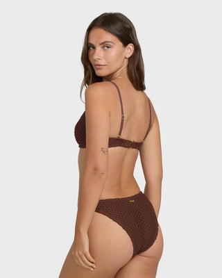 BILLABONG Twisted Tides Maui Bikini Bottom - Espresso - The Salty BabeSwim Bottoms