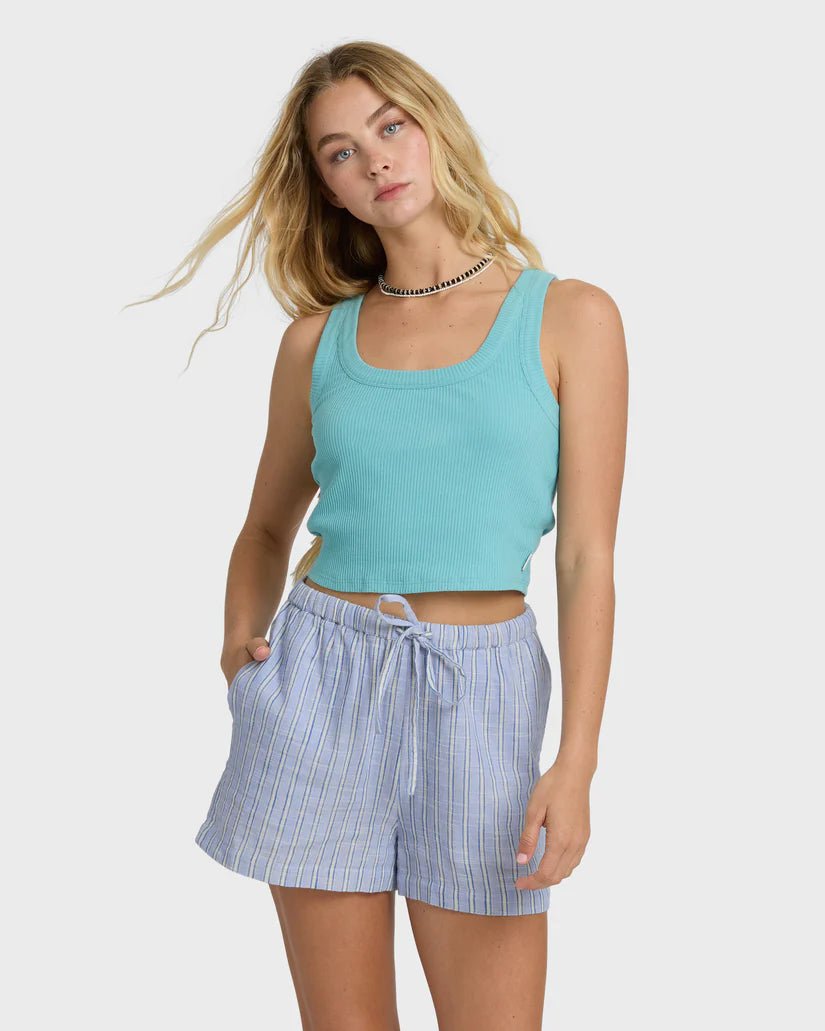 BILLABONG Wanderer Print Shorts - Twilight Blue - The Salty BabeDenim Shorts