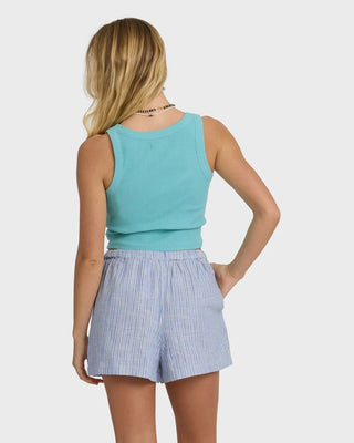 BILLABONG Wanderer Print Shorts - Twilight Blue - The Salty BabeDenim Shorts