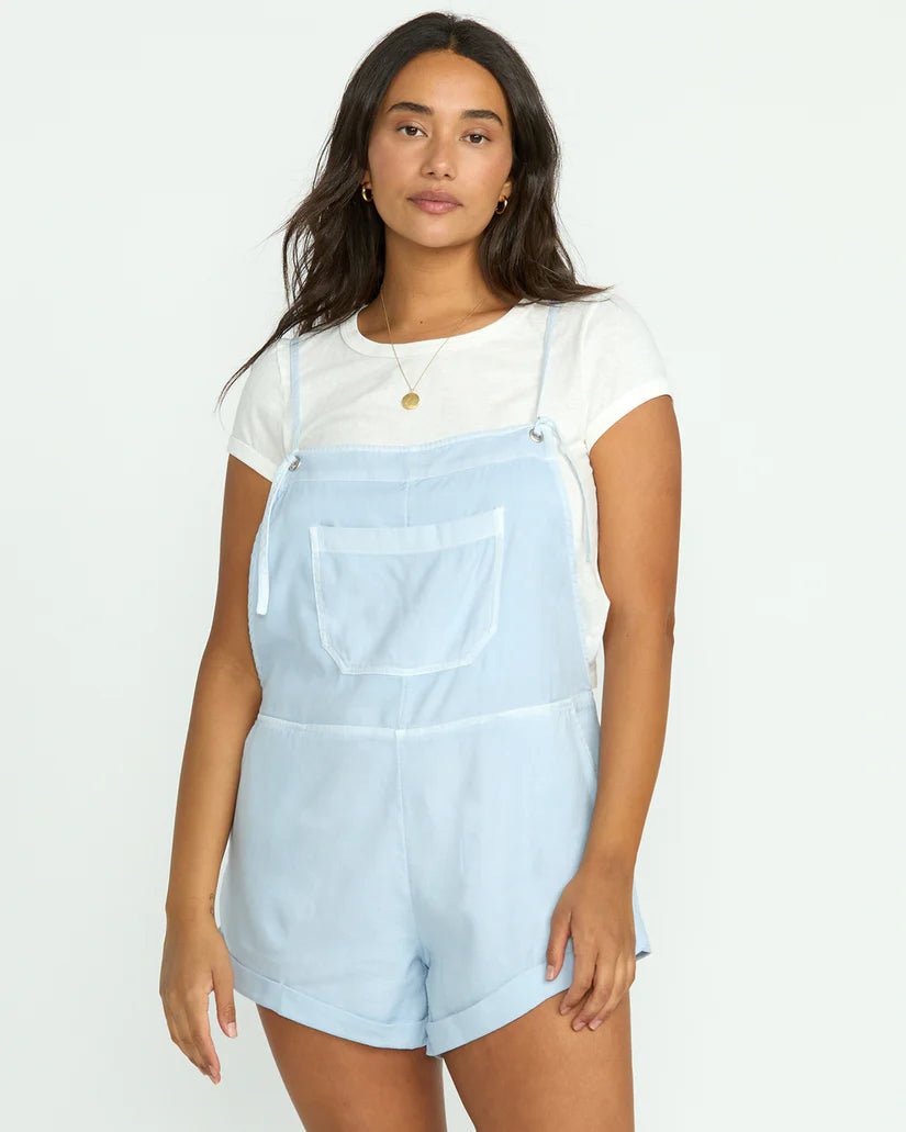 BILLABONG Wild Pursuit Romper - Washed Chambray - The Salty BabeRomper