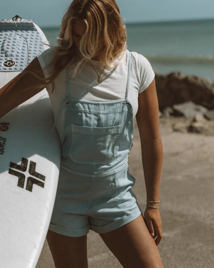 BILLABONG Wild Pursuit Romper - Washed Chambray - The Salty BabeRomper