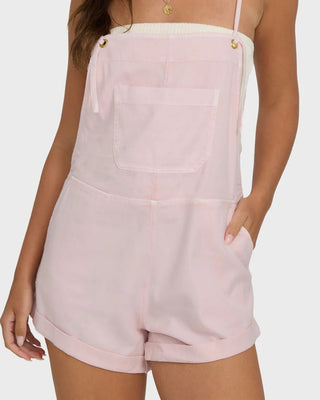 BILLABONG Wild Pursuit Yarn-Dyed Overalls - Rosewater - The Salty BabeOveralls