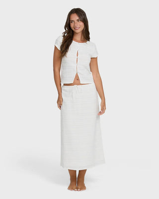 BILLABONG Your Call Maxi Skirt - Salt Crystal - The Salty BabeSkirts