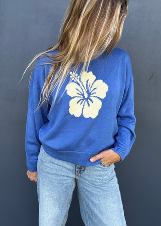 Blue Hawaii Sweater - The Salty BabeSweaters
