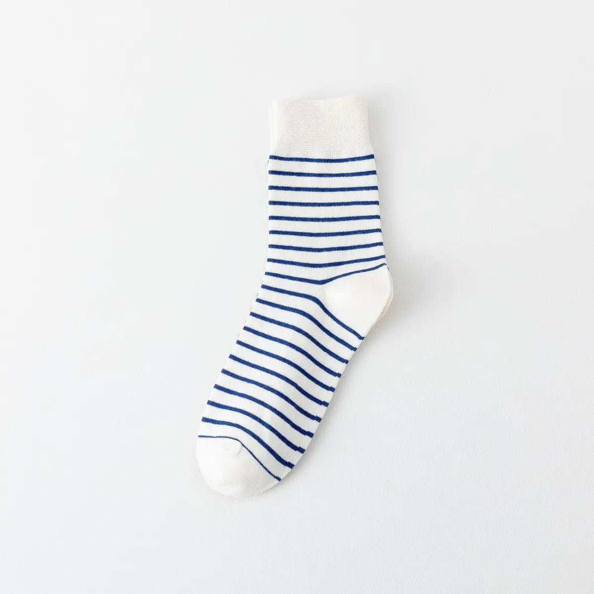 Blue & White Striped Socks - The Salty Babesocks