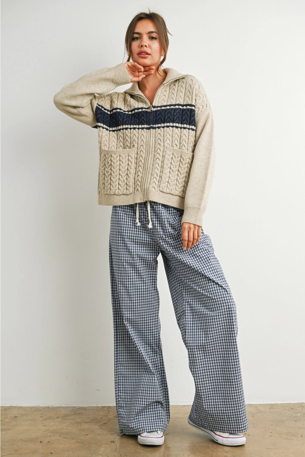 Bluebell Gingham Pants - The Salty BabePants