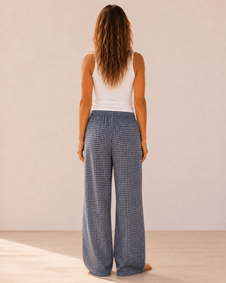 Bluebell Gingham Pants - The Salty BabePants
