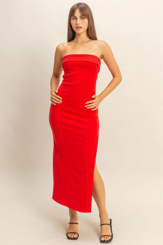 Bodyline Tube Midi Dress - The Salty BabeDresses