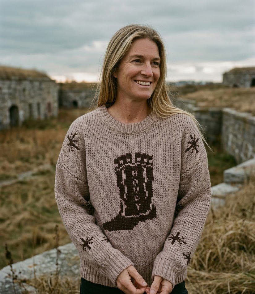 Boots Scootin' Sweater - The Salty BabeSweaters