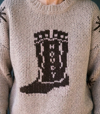 Boots Scootin' Sweater - The Salty BabeSweaters