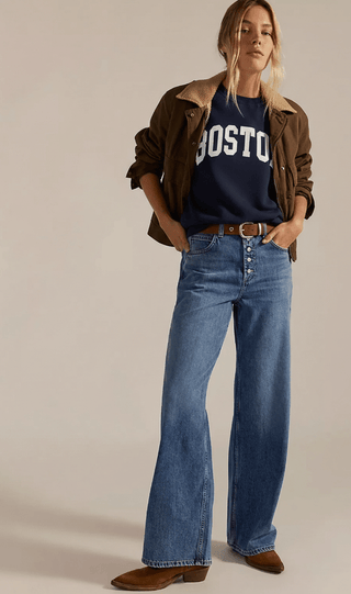 Boston Crewneck Sweatshirt - The Salty BabeGraphic Sweatshirt