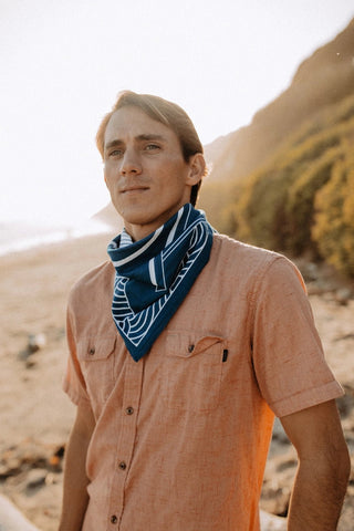 Breaking Waves Bandana - The Salty BabeAccessories