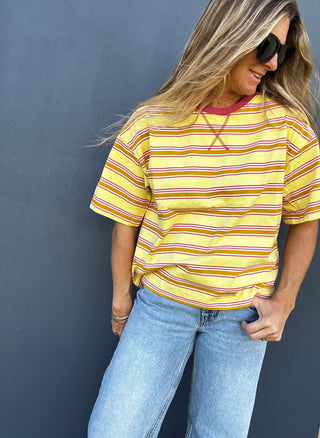 Bright Stripe Top - The Salty BabeTop