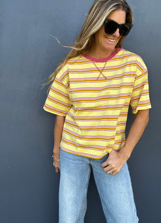 Bright Stripe Top - The Salty BabeTop