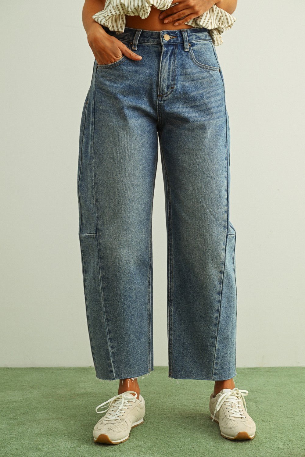 Broken - In Barrel Jean - The Salty BabeDenim Pants