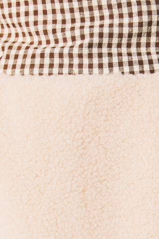 Brookline Gingham Sherpa Jacket - The Salty BabeJackets
