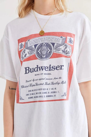 Budweiser Tee - The Salty BabeGraphic Tee Shirts