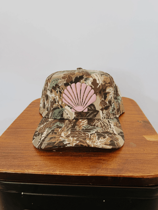 Camo Seashell Hat - The Salty BabeHats