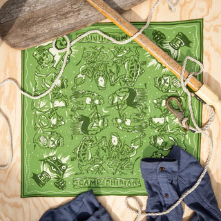 Camp Phibian Bandana - The Salty BabeAccessories