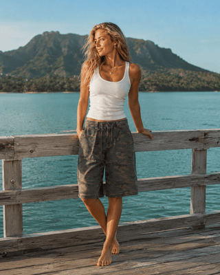 Cargo Camo Jorts - The Salty BabeJorts