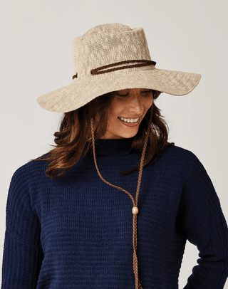 CARVE DESIGNS Dundee Crushable Hat - Natural - The Salty BabeHats