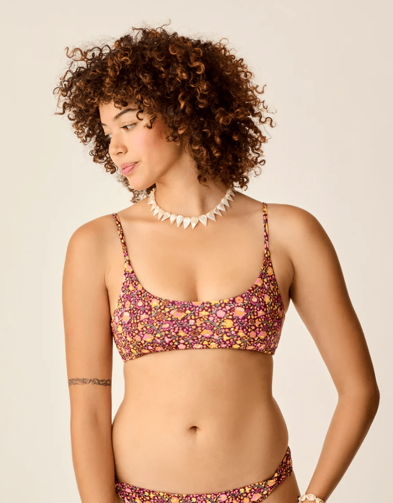 CARVE DESIGNS Escondido Bikini Top - Garden - The Salty BabeSwim Tops