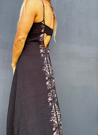 CARVE DESIGNS Jordy Slip Dress - Black Tie Dye - The Salty BabeDresses