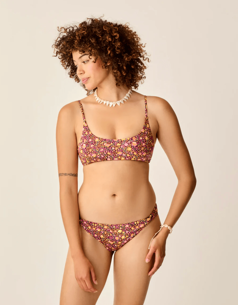 CARVE DESIGNS Laguna Bikini Bottom - Garden - The Salty BabeSwim Bottoms