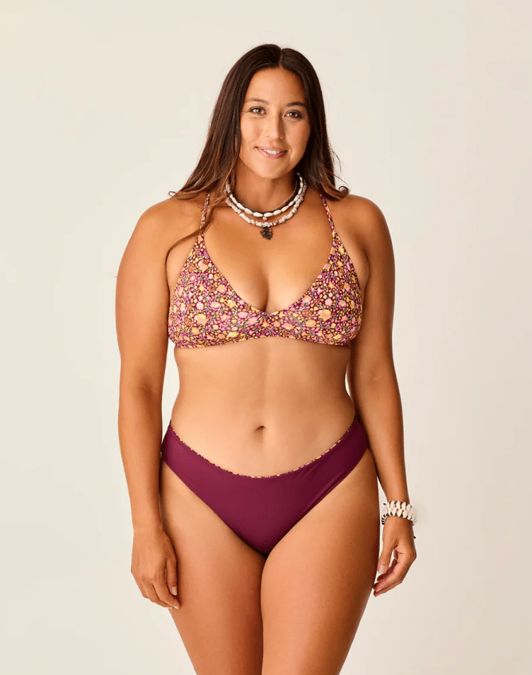 CARVE DESIGNS Sanitas Reversible Bikini Bottom - Garden/Nirvana - The Salty BabeSwim Bottoms