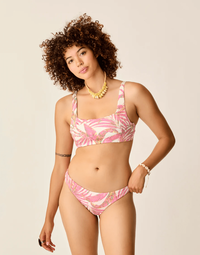 CARVE DESIGNS Sanitas Reversible Bikini Bottom - Pink Oasis/Hot Pink - The Salty BabeSwim Bottoms